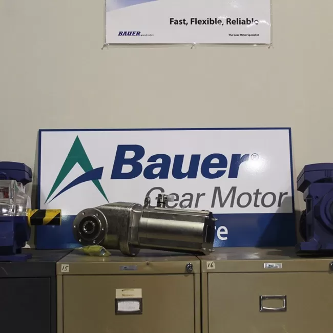 Gear motors by Bauer GMC
					width=