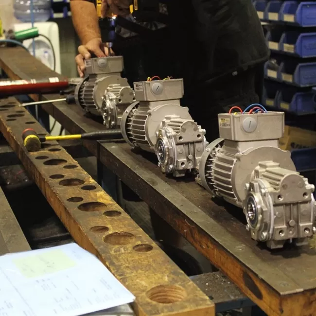 Industrial-grade AC motors from Bauer GMC in Mississauga, ON
					width=